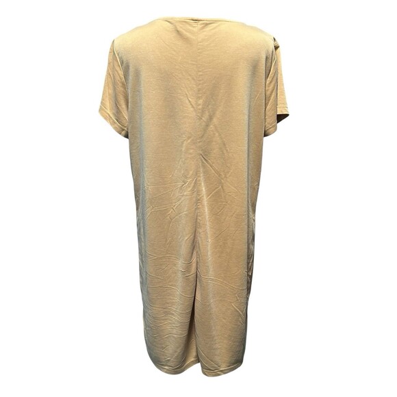 Sigrid Olsen  Pull-Over Dress Size Large Minimalist, Butter, Soft Lagenlook Hip - Picture 3 of 7